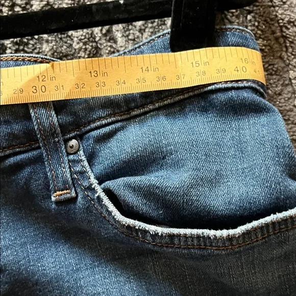 Joe's Jeans Dark Blue Flare Leg Denim - Picture 7 of 8